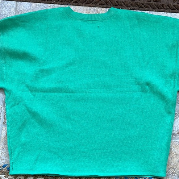 Anthropologie x Sonal Nathwani Camryn Cropped Crewneck Sweater Size XL NWT - Picture 15 of 15